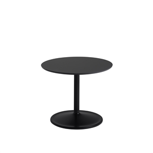 Muuto Soft Coffee Table Black/ Black Ø48 H40