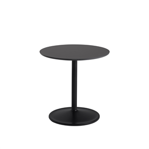 Muuto Soft Coffee Table Black Ø48 H48