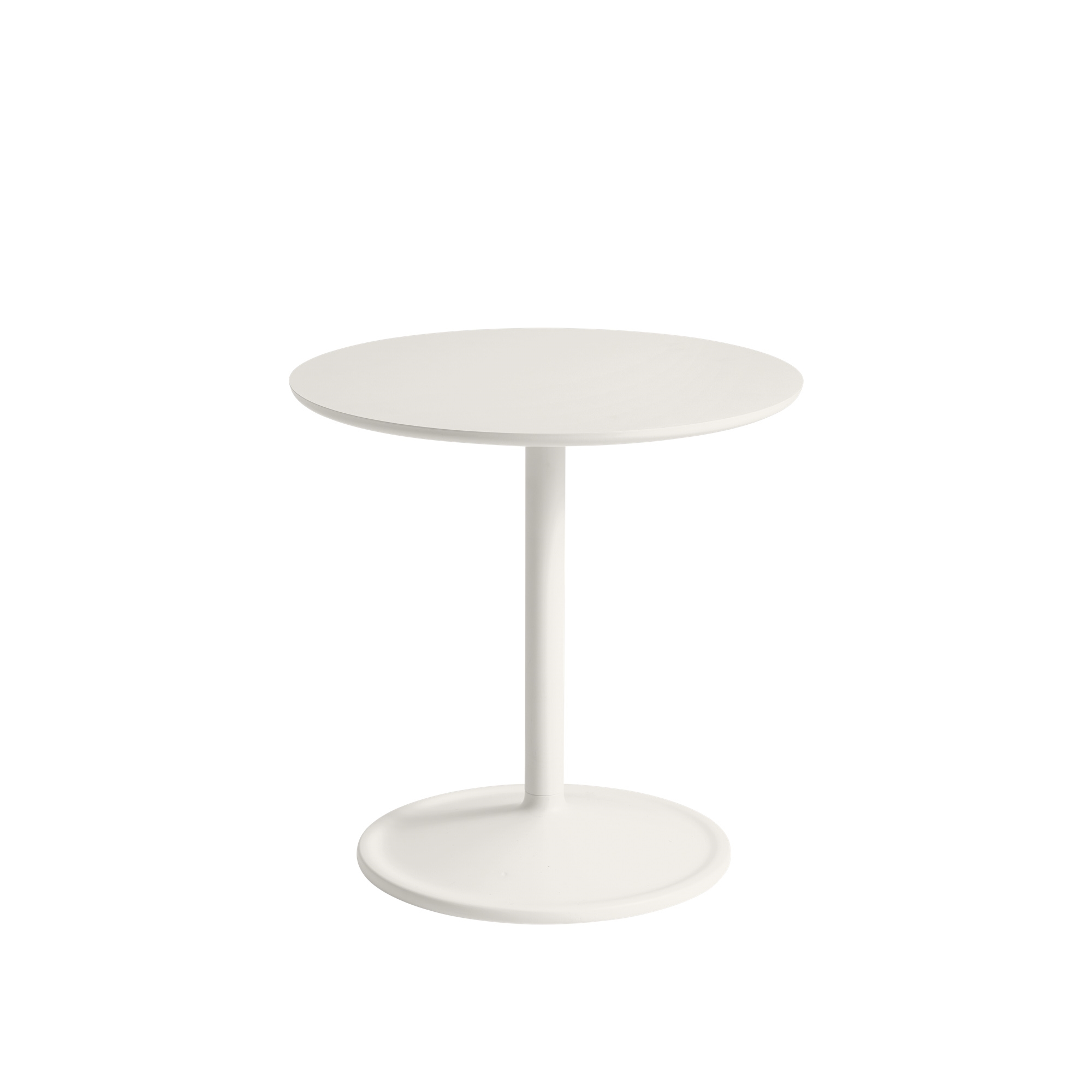 Muuto Soft Coffee Table Off-white Ø48 H48
