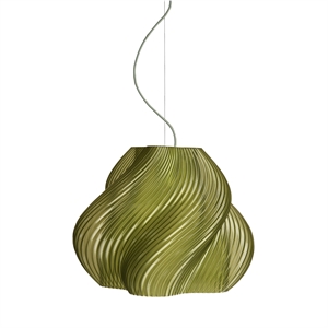 Crème Atelier Soft Serve Mega Pendant Olive/ Chrome