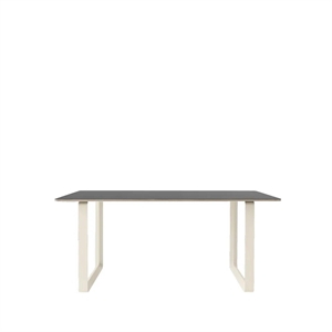 Muuto 70/70 Dining Table 170x85 Black Linoleum/ Sand