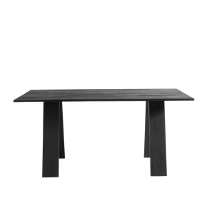 Muubs Angle Dining Table Oak Black Stained/oil