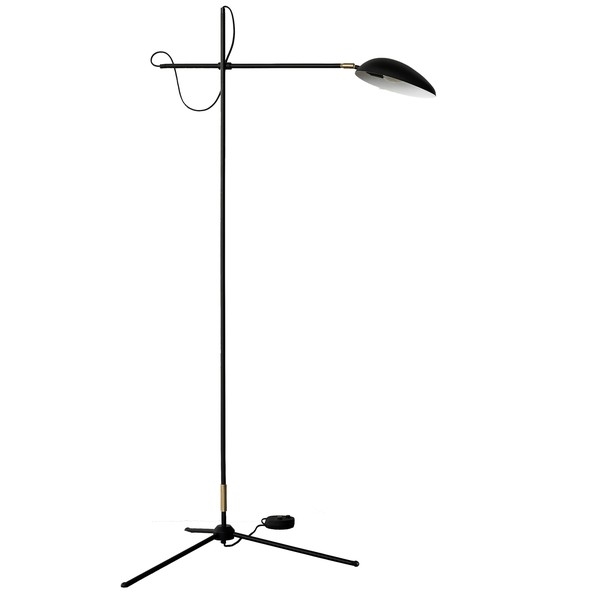 Spoon Floor Lamp Black From Watt Veke, Are There Floor Lamps Without Cords
