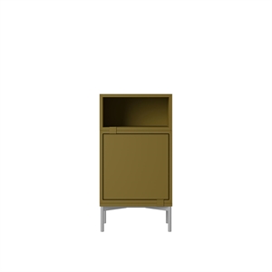 Muuto Stacked Bedside Table Configuration 2 Brown-Green