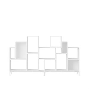 Muuto Stacked Bookcase Configuration 3 White