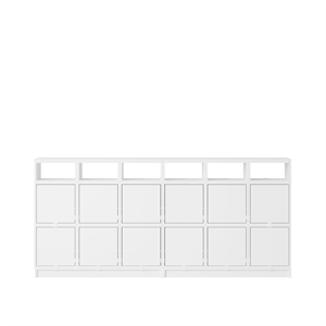 Muuto Stacked Bookcase Configuration 1 White