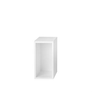 Muuto Stacked Bookcase System Small w. Backplate White