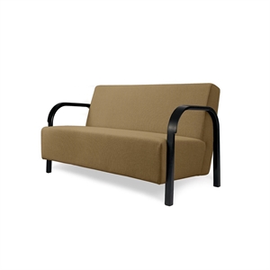 Mazo ARCH 2-Person Sofa Square/Vidar 333/ Black Oak