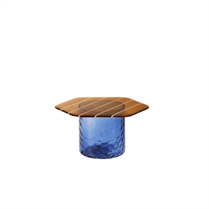 Miniforms Striche Coffee Table Orange/ Blue