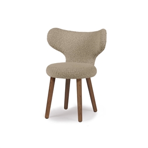 Mazo WNG Dining Chair Nobilis/Taiga Taupe/Smoked Oak