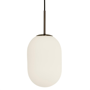 Watt & Veke Noor Pendant Medium Opal/ Black
