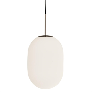 Watt & Veke Noor Pendant Large Opal/ Black