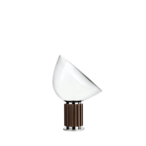 Flos Taccia LED Table Lamp Bronze With Glass