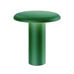 Artemide Takku Portable Lamp Anodized Green