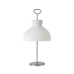 TATO Arenzano Table Lamp White & Chrome
