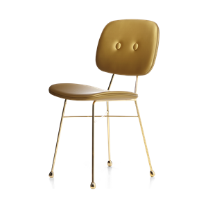 Moooi The Golden Chair Dining Table Chair Matt Gold