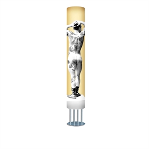 MagicoClaudio The Tube Floor Lamp Sculpture Sand
