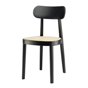 Thonet 118 Dining Chair Black Stained Beech Wood