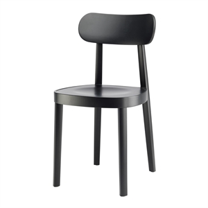 Thonet 118 M Dining Chair Black Stained Beech Wood