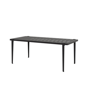 TipToe Midi Outdoor Table 190 x 90 cm Graphite Black