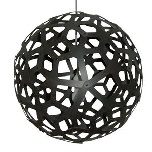 David Trubridge Coral Ø100 Black Pendant