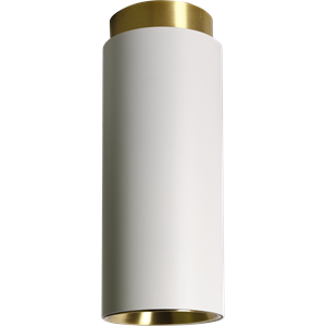 DCW Tobo C65 Ceiling Light White/ Brass