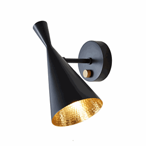 Tom Dixon Beat Wall Lamp Black & Brass
