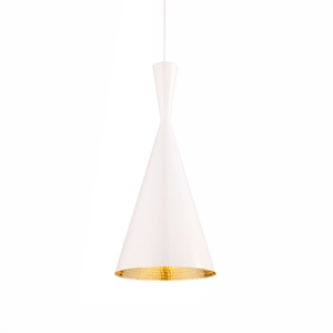Tom Dixon Beat Pendant Tall White