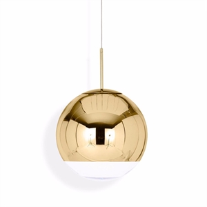 Tom Dixon Mirror Ball Gold Pendant Medium LED