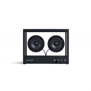 Transparent Speaker Small Black