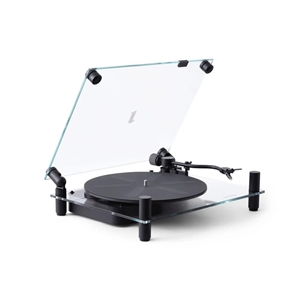 Transparent Turntable Speaker Metal