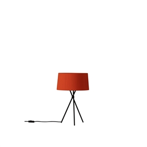 Santa & Cole Tripod M3 Table Lamp Red- Amber