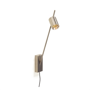 Trizo 21 Aude-Wall L Honeycomb Wall Lamp With Cord Nickel