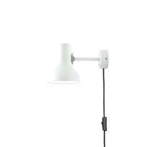 Anglepoise Type 75 Mini Wall Lamp With Cable Apline White