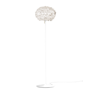 Umage Eos Floor Lamp Medium White with Base In White
