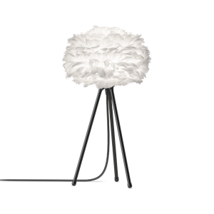 Umage Eos Tripod Table Lamp Mini White with Legs in Black