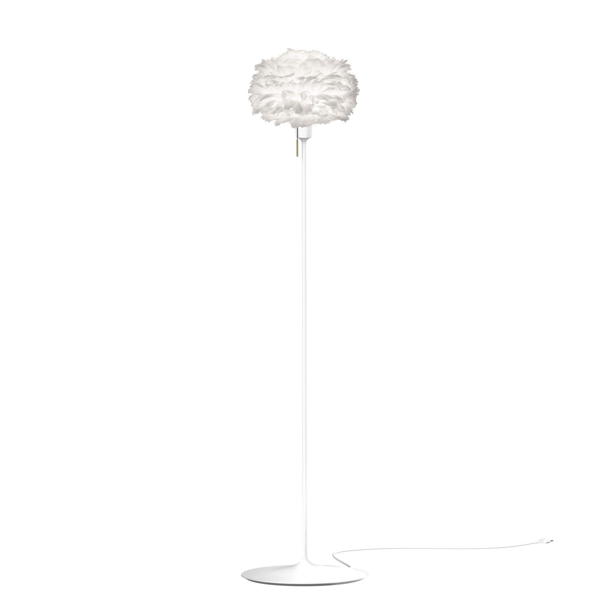 Umage Eos Floor Lamp Mini White with Legs in White