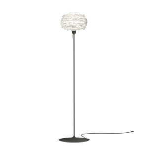 Umage Eos Floor Lamp Mini White with Legs in Black