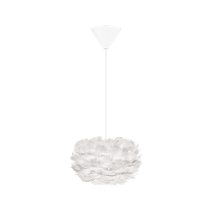 Umage Eos Pendant Micro White with Cone Rosette In White