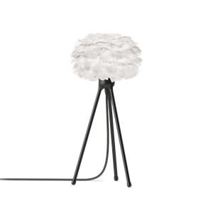 Umage Eos Tripod Table Lamp Micro White with Legs in Black