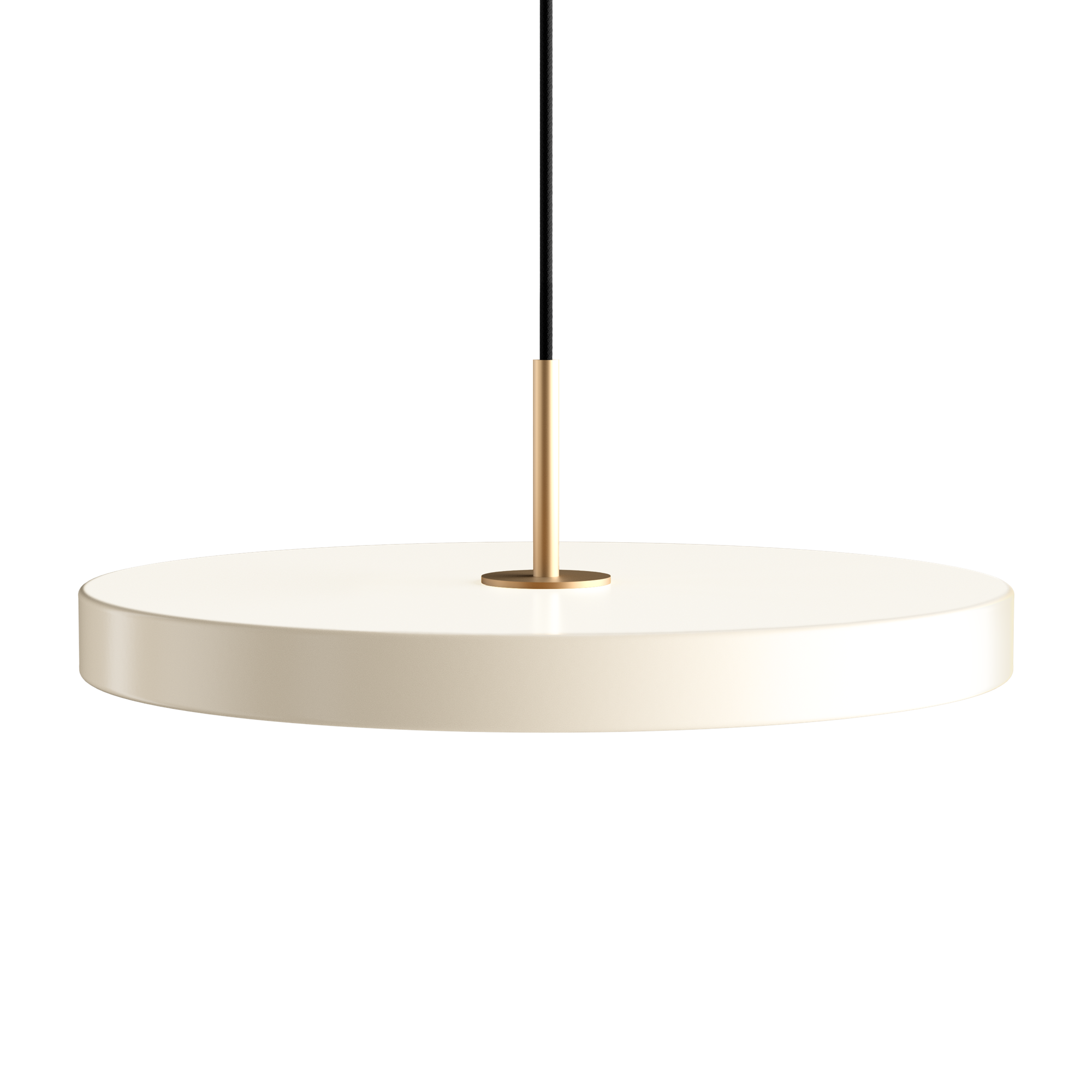 Umage Asteria Pendant Pearl White with Brass Top