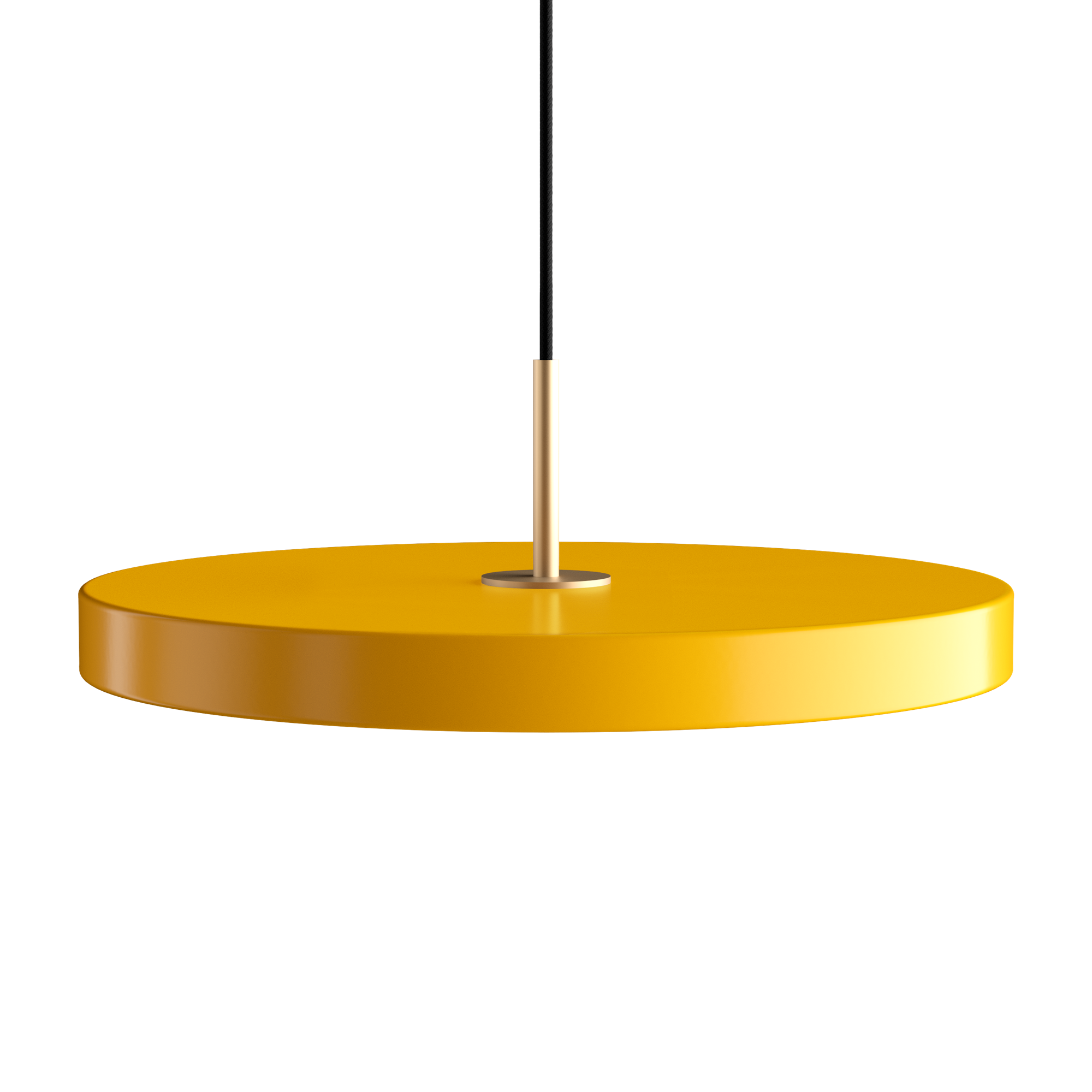 Umage Asteria Pendant Yellow with Brass Top