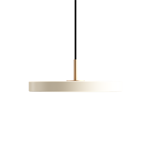 Umage Asteria Mini Pendant Pearl White with Brass Top