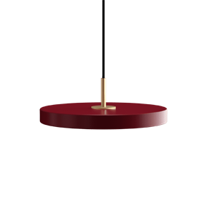 Umage Asteria Plus Mini Pendant Ruby Red/ Brass