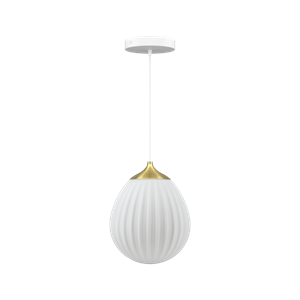 Umage Around The World Pendant Mini Brass/ White
