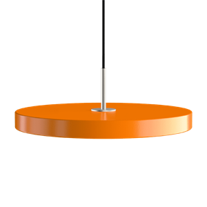 Umage Asteria Plus Medium Pendant Shade Orange/ Steel