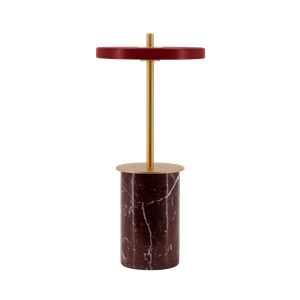 Umage Asteria Move Portable Lamp Mini Red Marble