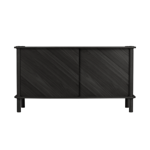 Umage Italic Cabinet 2x Doors Black Black