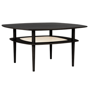 Umage Together Smooth Square Coffee Table Black Oak