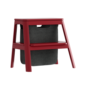 Umage Step It Up Stool Ruby Red